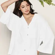 The Olivia Wide Leg Pima Pajama Set