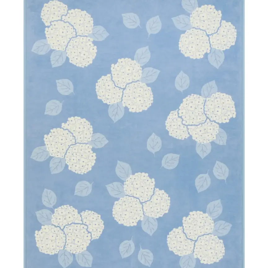 Hydrangeas Bluebell Blanket- Original 60 x 80