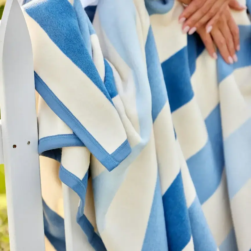 Brant Point Blues Blanket Original 60 x 80