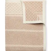 Old Port Herringbone Tan Blanket Original 60 x 80