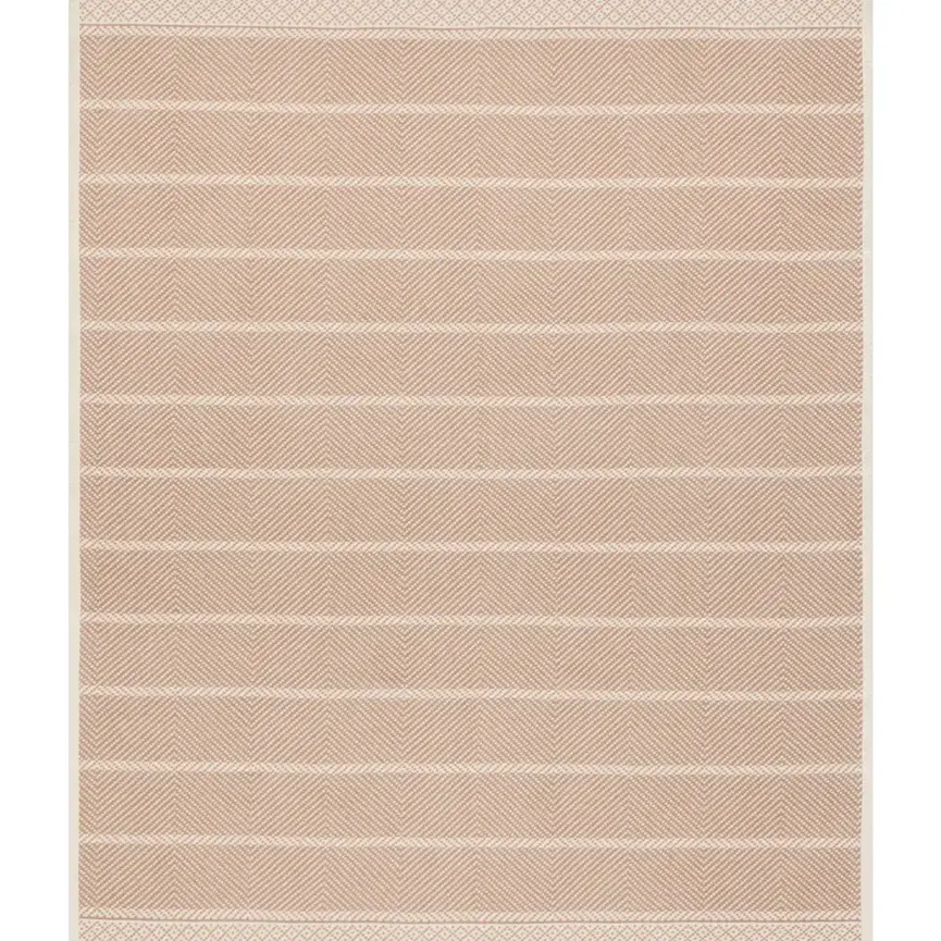 Old Port Herringbone Tan Blanket Original 60 x 80