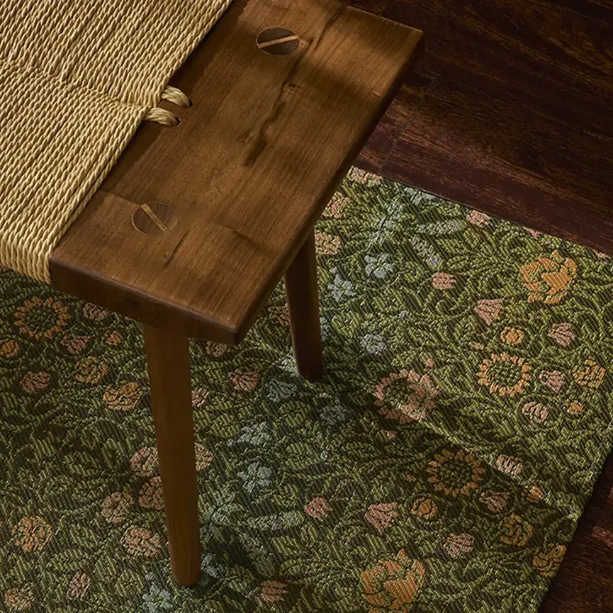 William Morris Woven Floor Mat
