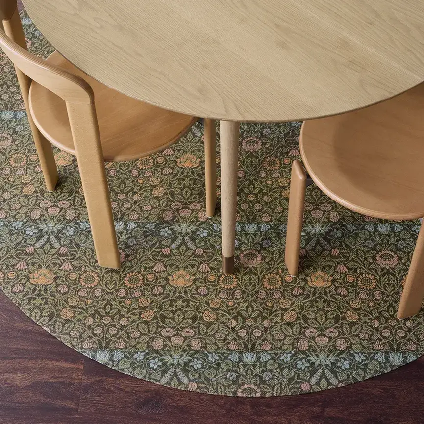 William Morris Woven Floor Mat