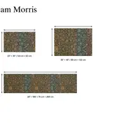 William Morris Woven Floor Mat