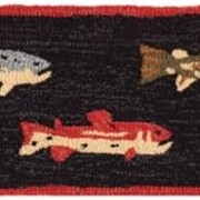 River Fish Rug