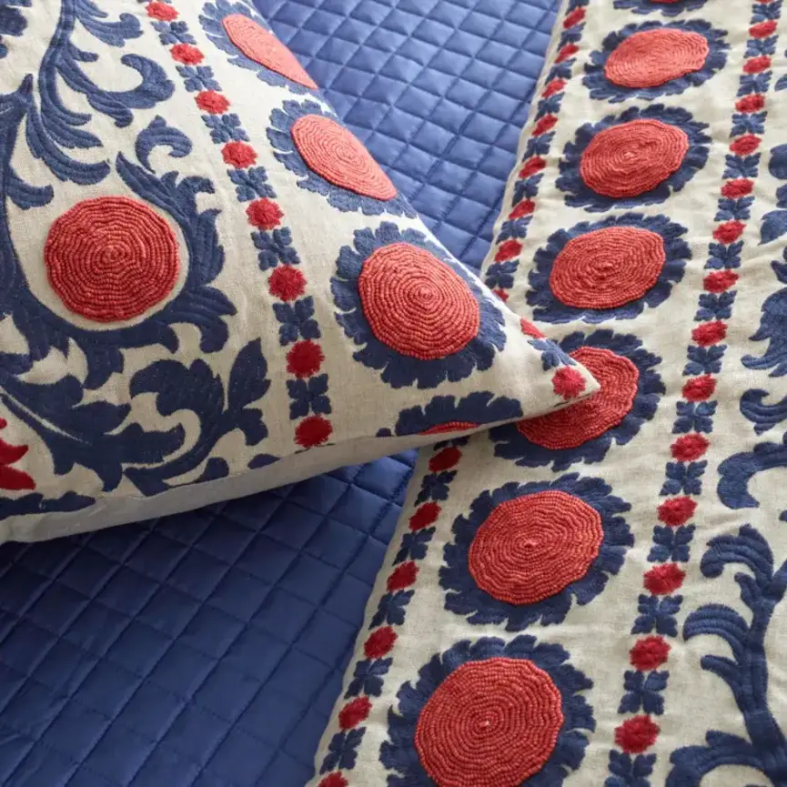 AG Suzani Pillow Indigo
