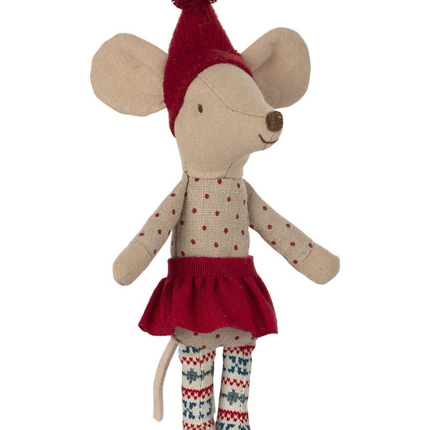 Christmas Mouse in Matchbox