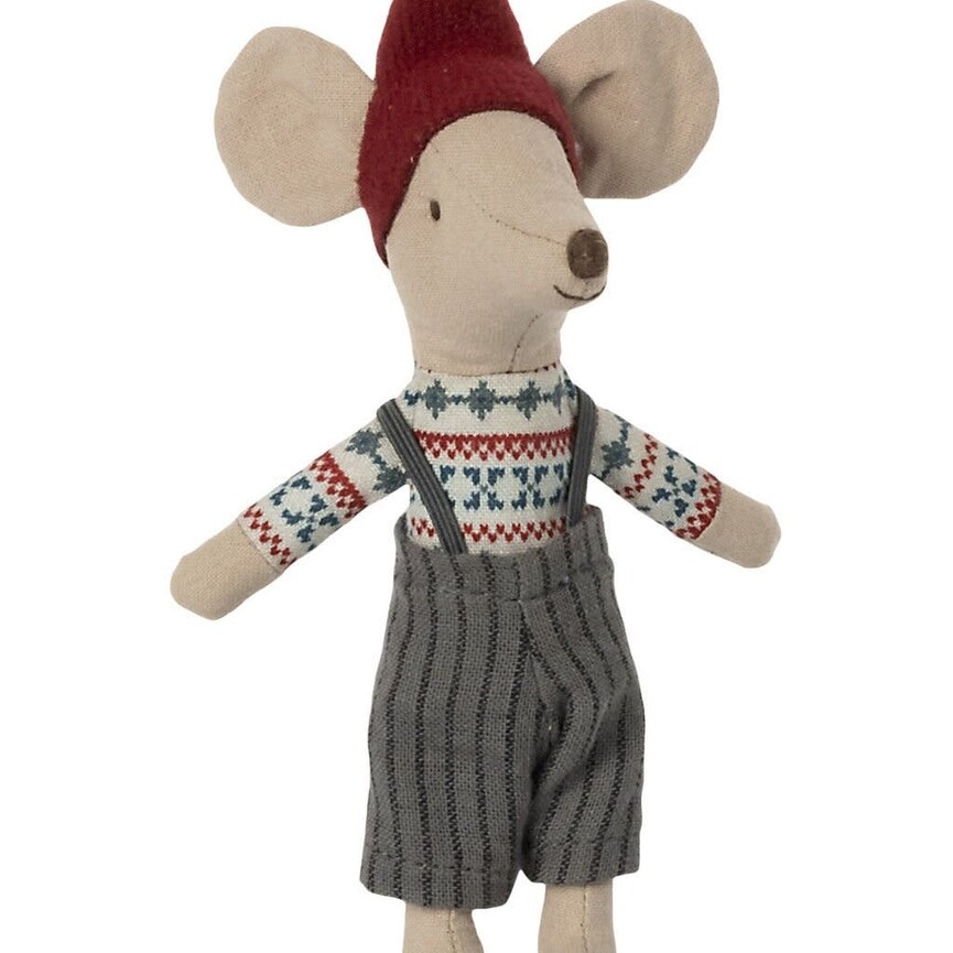 Christmas Mouse in Matchbox