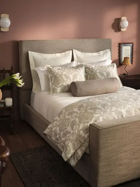 PA Classic Printed Paisley Pearl Duvet