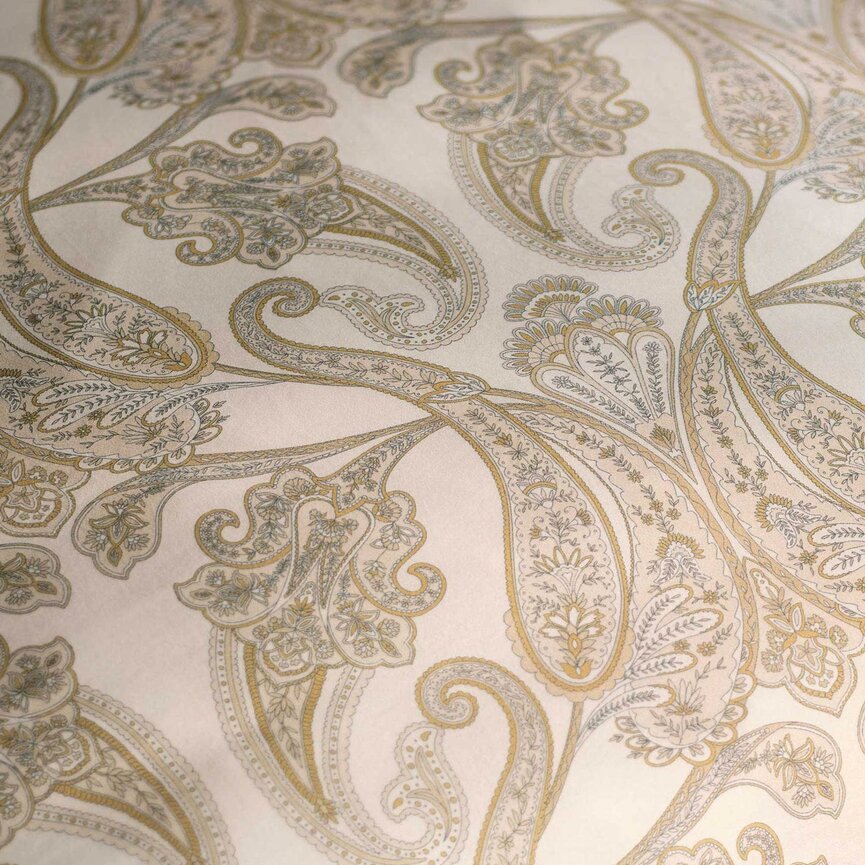 PA Classic Printed Paisley Pearl Duvet