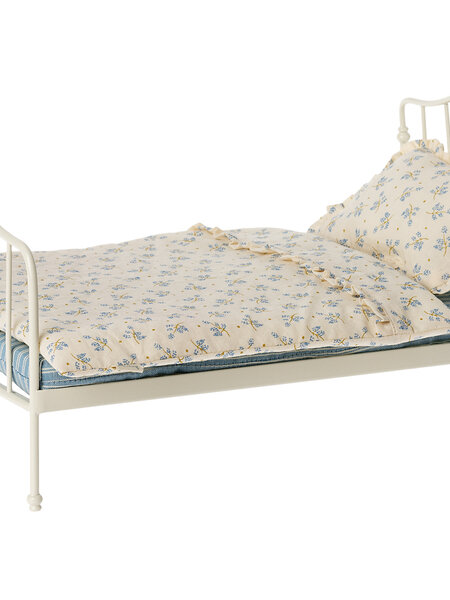 Miniature Bed, Mini-Blue
