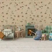 Folding Chair, Mouse- Green Check