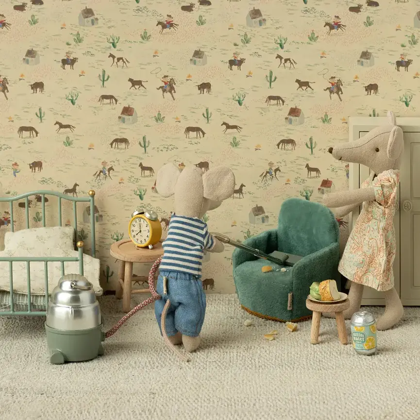 Maileg Folding Chair, Mouse- Mint