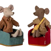 Maileg Folding Chair, Mouse- Mint