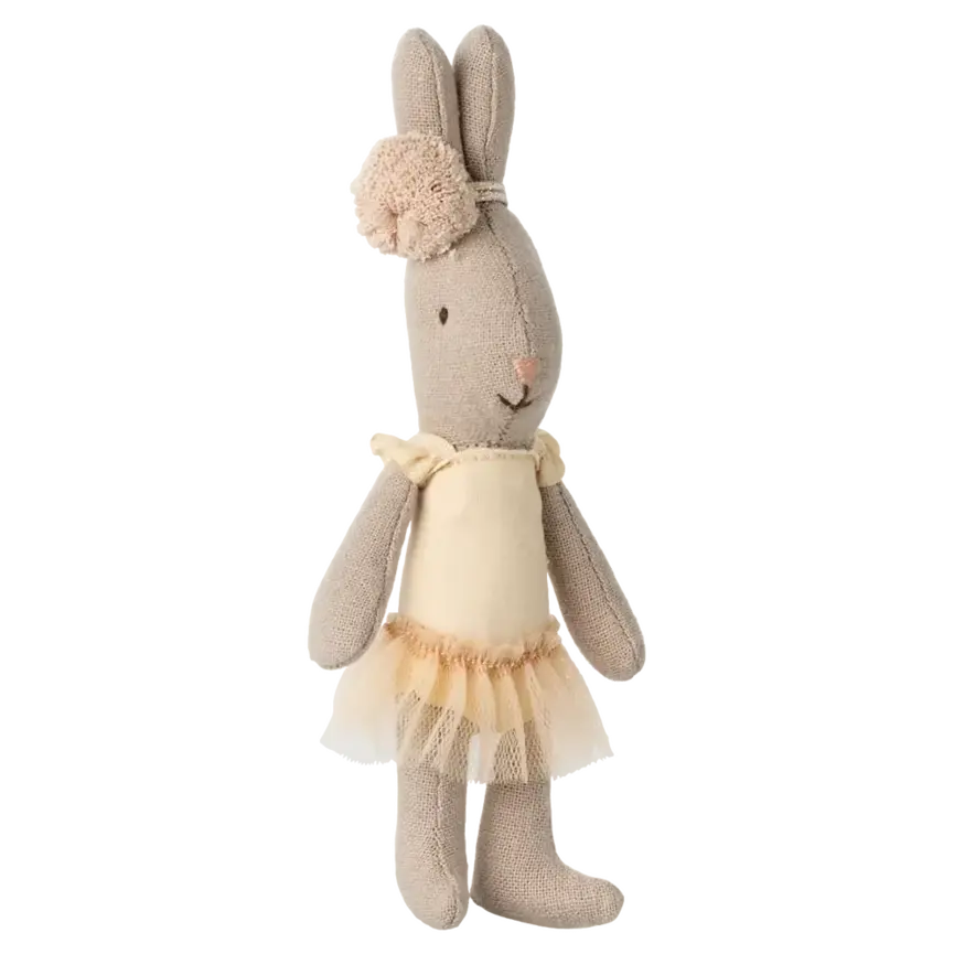 Maileg Rabbit Micro ballet suit and skirt- Cream