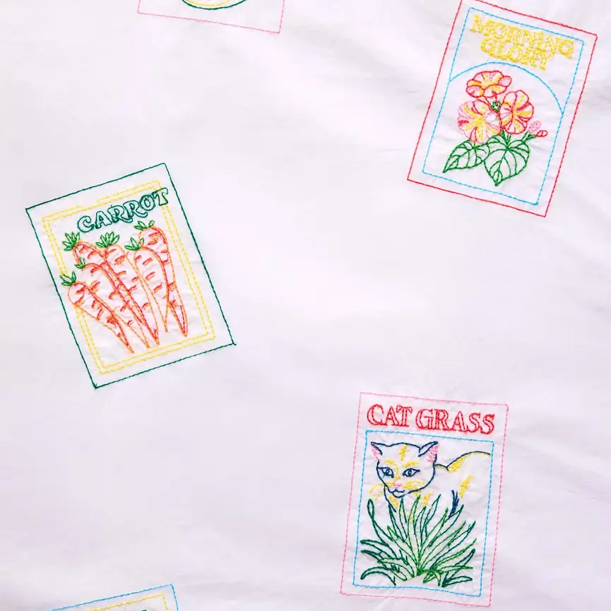Print Fresh Seed Packets Pajamas