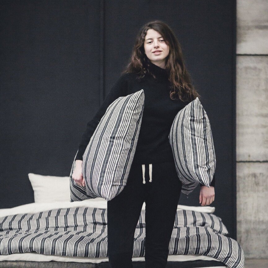 Libeco The Tack Stripe Bedding Collection