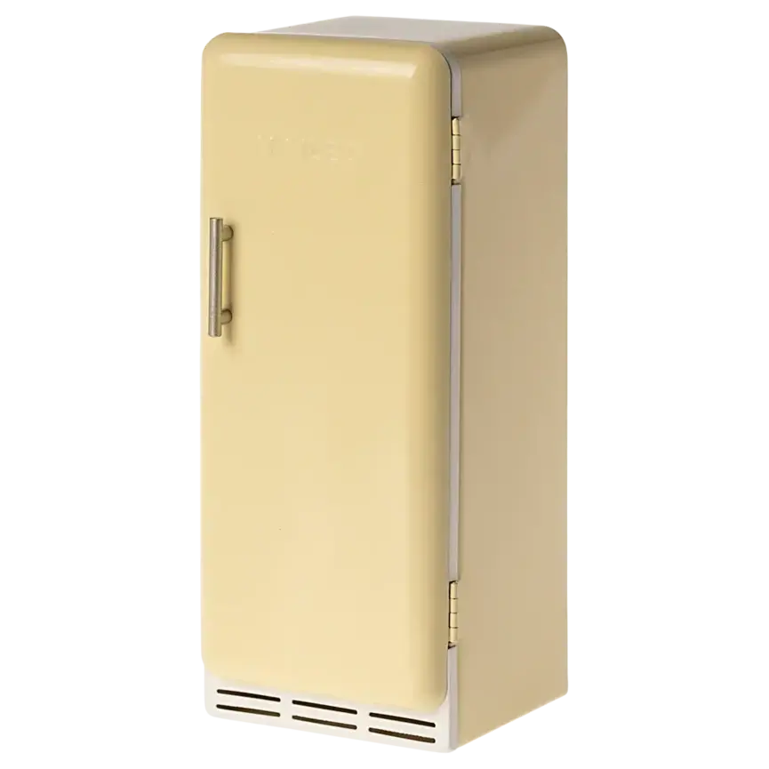 Maileg Miniature Fridge, Yellow