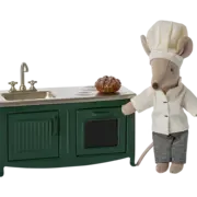 Maileg Kitchen Mouse Green