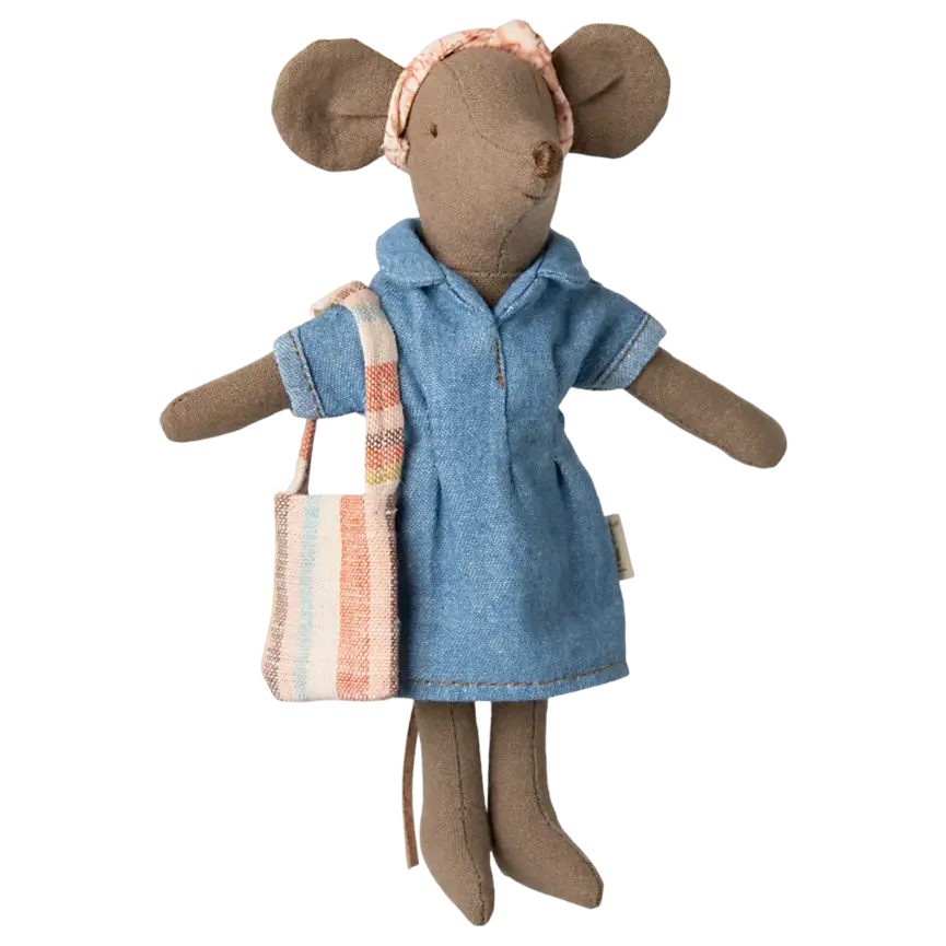 Maileg Denim Dress and Bag
