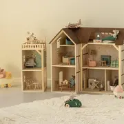 Maileg Wallpaper Mouse hole Farmhouse