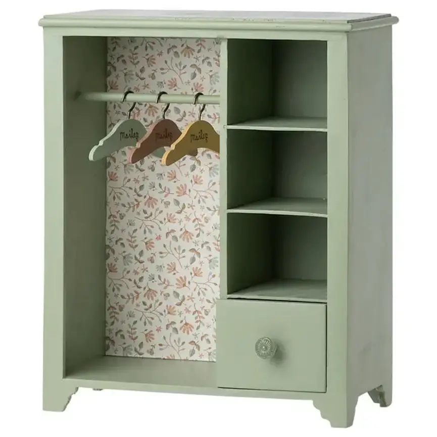 Wardrobe, Large - Mint Green