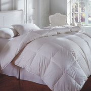 Cascada Summit White Goose Down Comforters