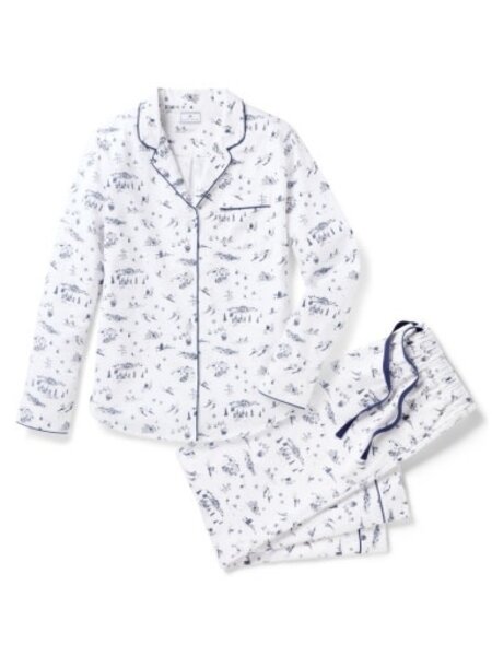 Women's Twill Pajama in Chalet Toile