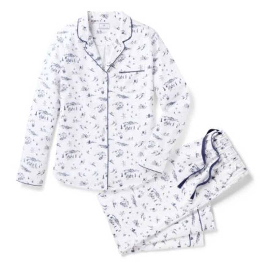Women's Twill Pajama in Chalet Toile