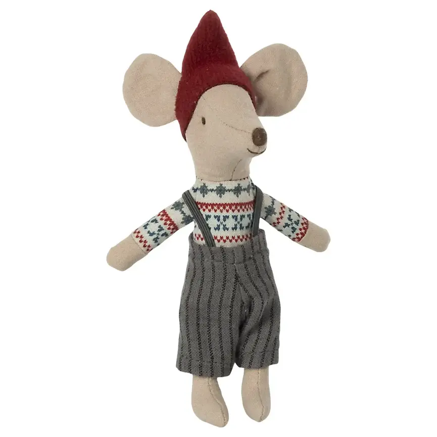 Christmas Mouse in Matchbox