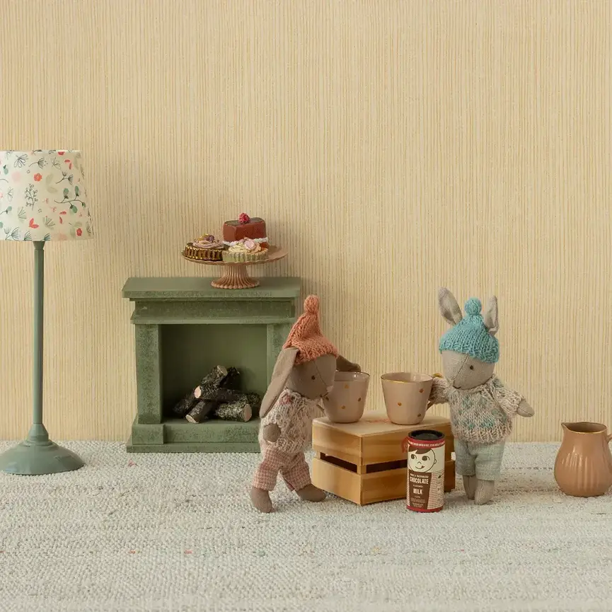 Maileg Winter Rabbit Sand Mint