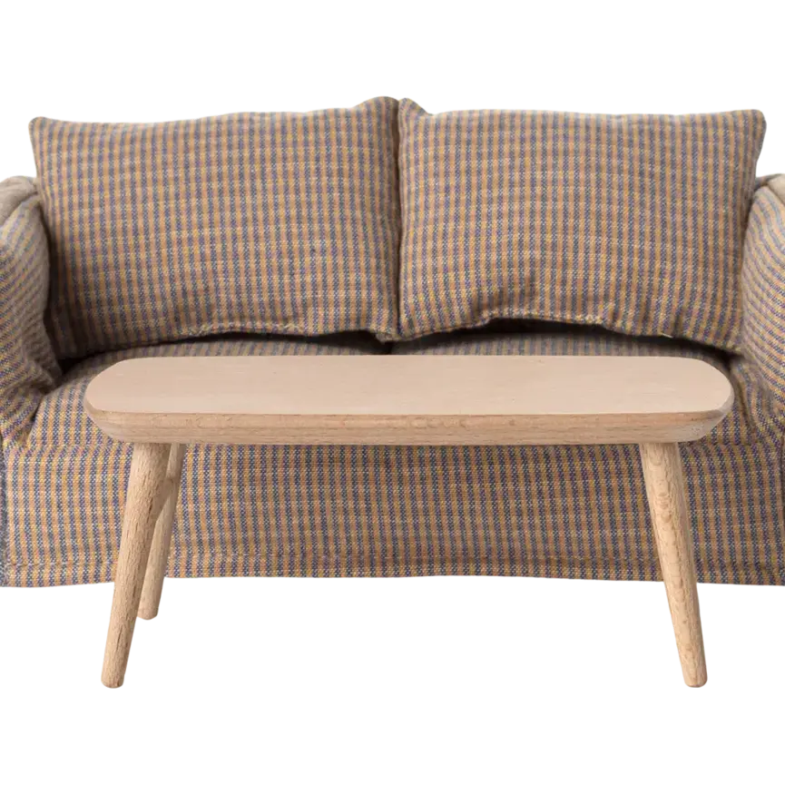 Maileg Coffee table, Mouse- Nature