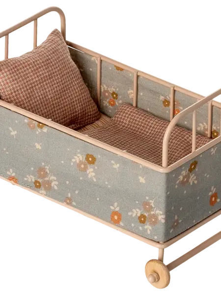 Maileg Cot bed, Micro- Powder