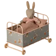 Maileg Cot bed, Micro- Powder
