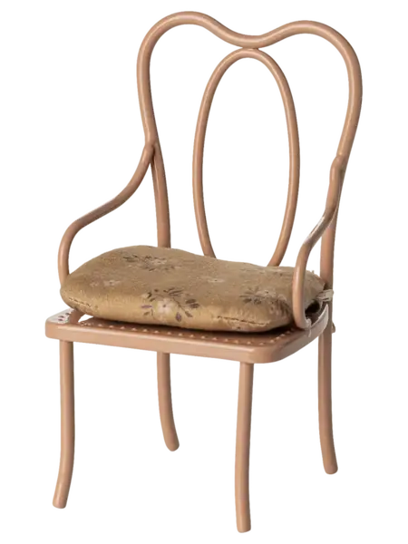 Maileg Vintage Chair, Mini- Dark Powder