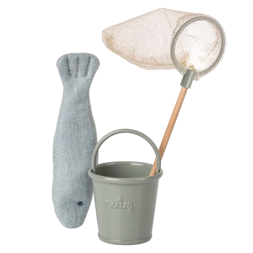 Maileg Fishing Set, Mouse
