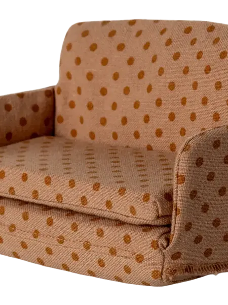 Maileg Sofa Bed, Mouse- Dots