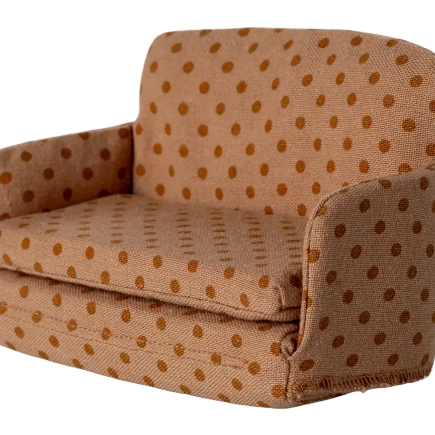 Maileg Sofa Bed, Mouse- Dots