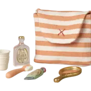 Maileg Toothbrush set in bag, Mouse