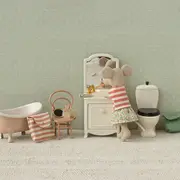 Maileg Toothbrush set in bag, Mouse