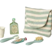 Maileg Toothbrush set in bag, Mouse