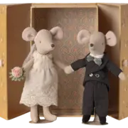 Maileg Wedding Mice Couple in box, Mum and Dad