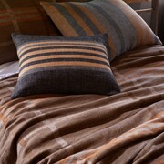 TL Union Brown Stipe Bedding
