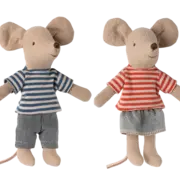 Maileg LouiMax and Stella little Brother and Sister Mice