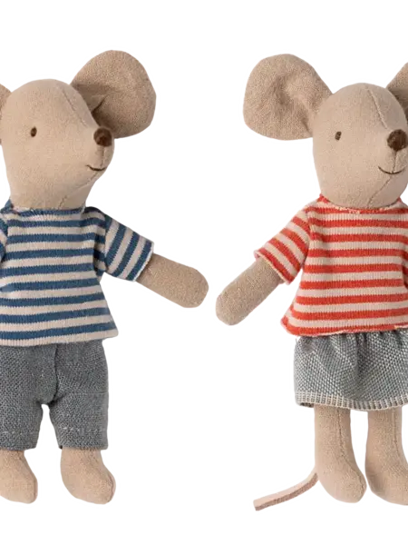 Maileg LouiMax and Stella little Brother and Sister Mice