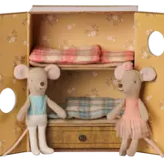 Maileg Ballet Mice in Dance studio