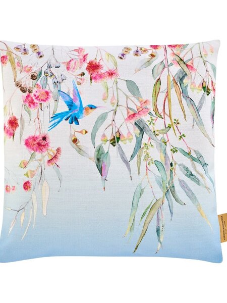 CF Whisper Bedding Collection White Decorative Pillow Cover 18"x18"