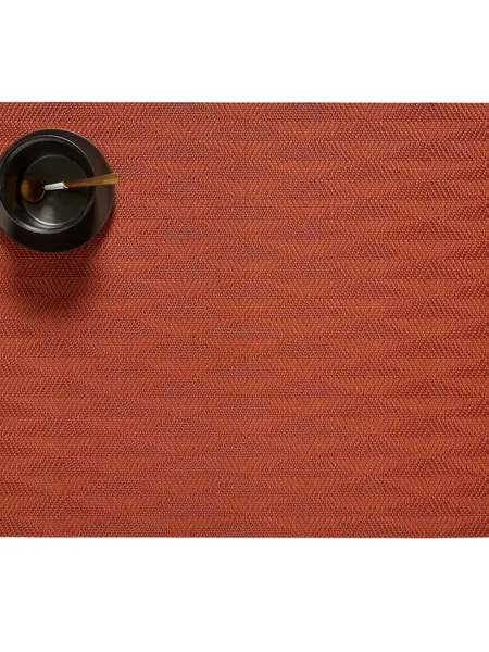 Chilewich Arrow Rugs Paprika Placemat