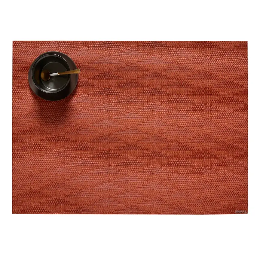 Chilewich Arrow Rugs Paprika Placemat