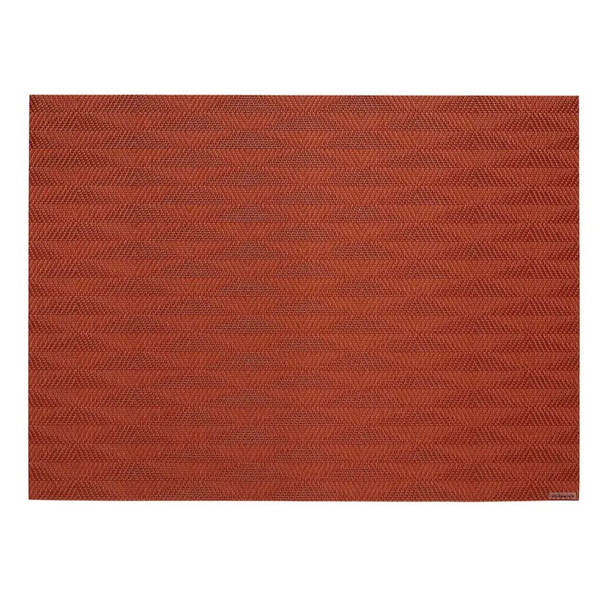 Chilewich Arrow Rugs Paprika Placemat